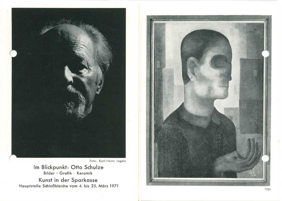 Otto Schulze Ausstellungen Kunstportal Sparkasse